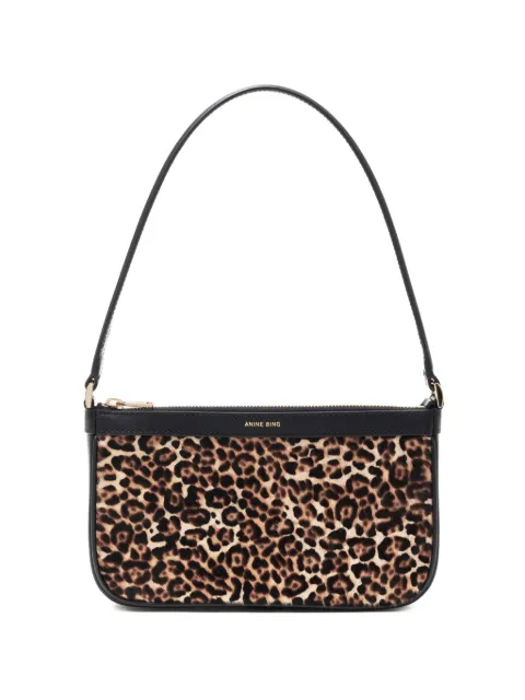 ANINE BING mini Elly leopard-print shoulder bag