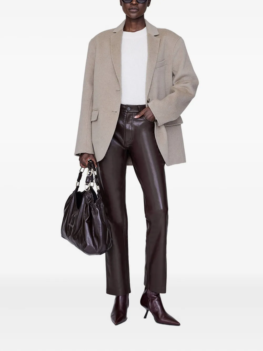 ANINE BING single-breasted long-sleeve blazer | Blazers | Image 2
