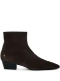 ANINE BING Freya pointed-toe boots - Brown