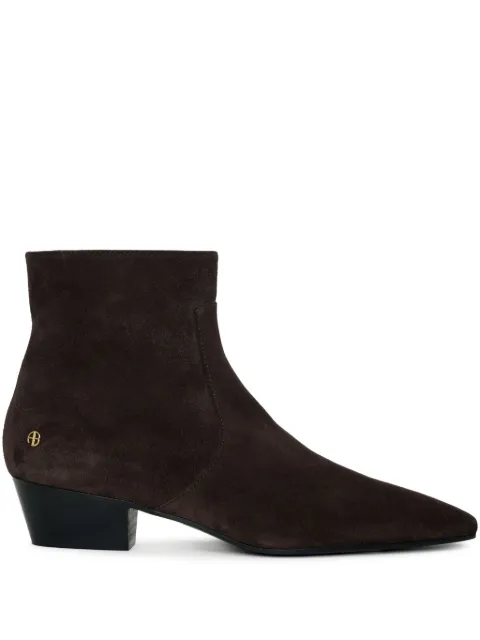 ANINE BING Freya pointed-toe boots