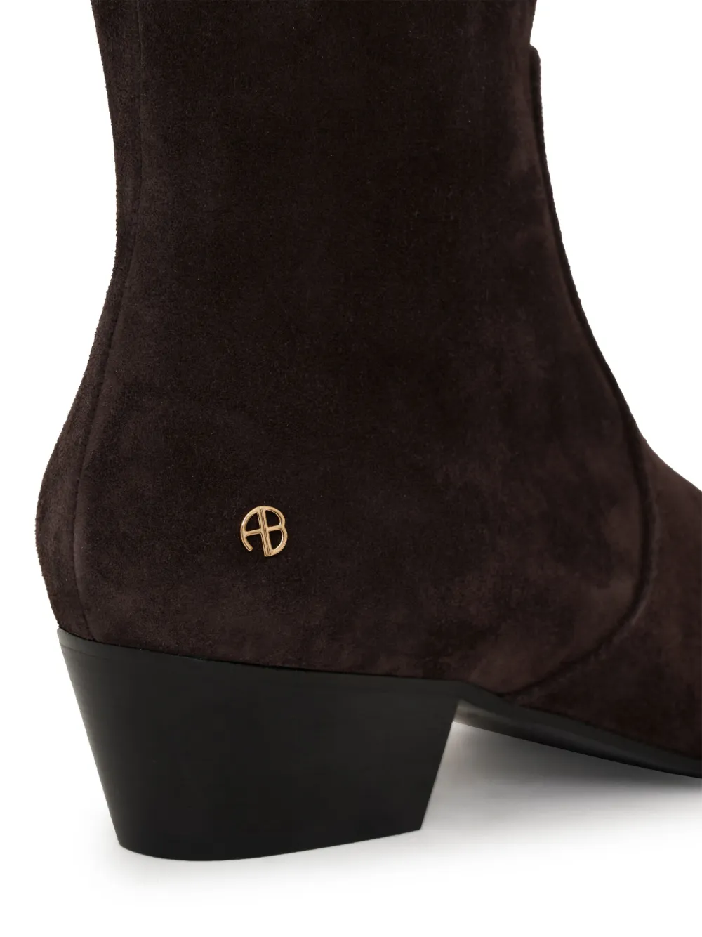 ANINE BING Freya pointed-toe boots Brown