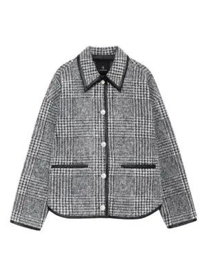 Marc Jacobs チェック ツイードジャケット | ブラック | FARFETCH JP