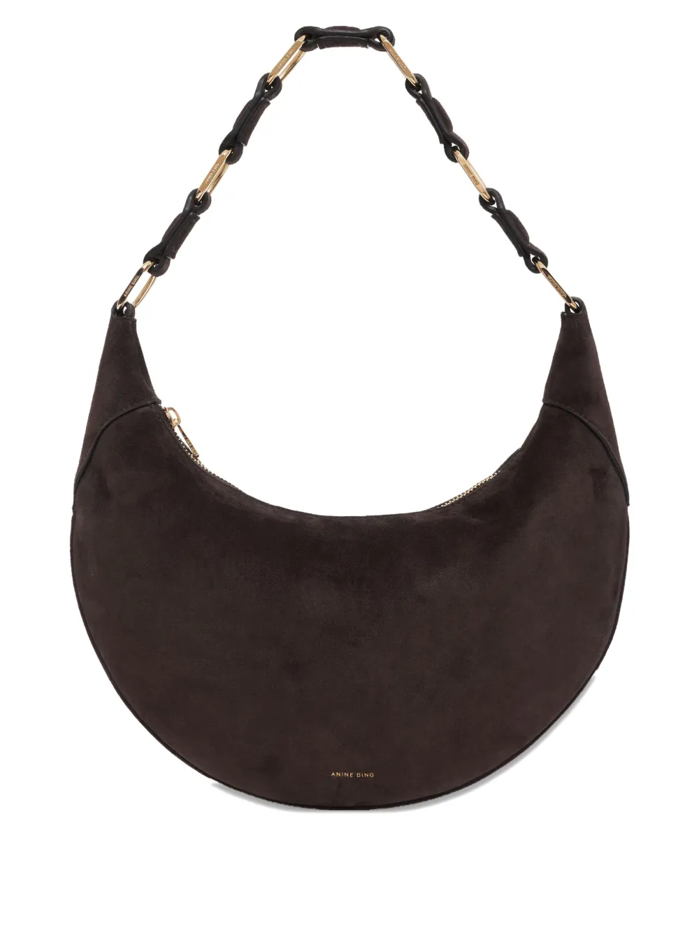 Anine Bing Kate Shoulder Bag In Brown