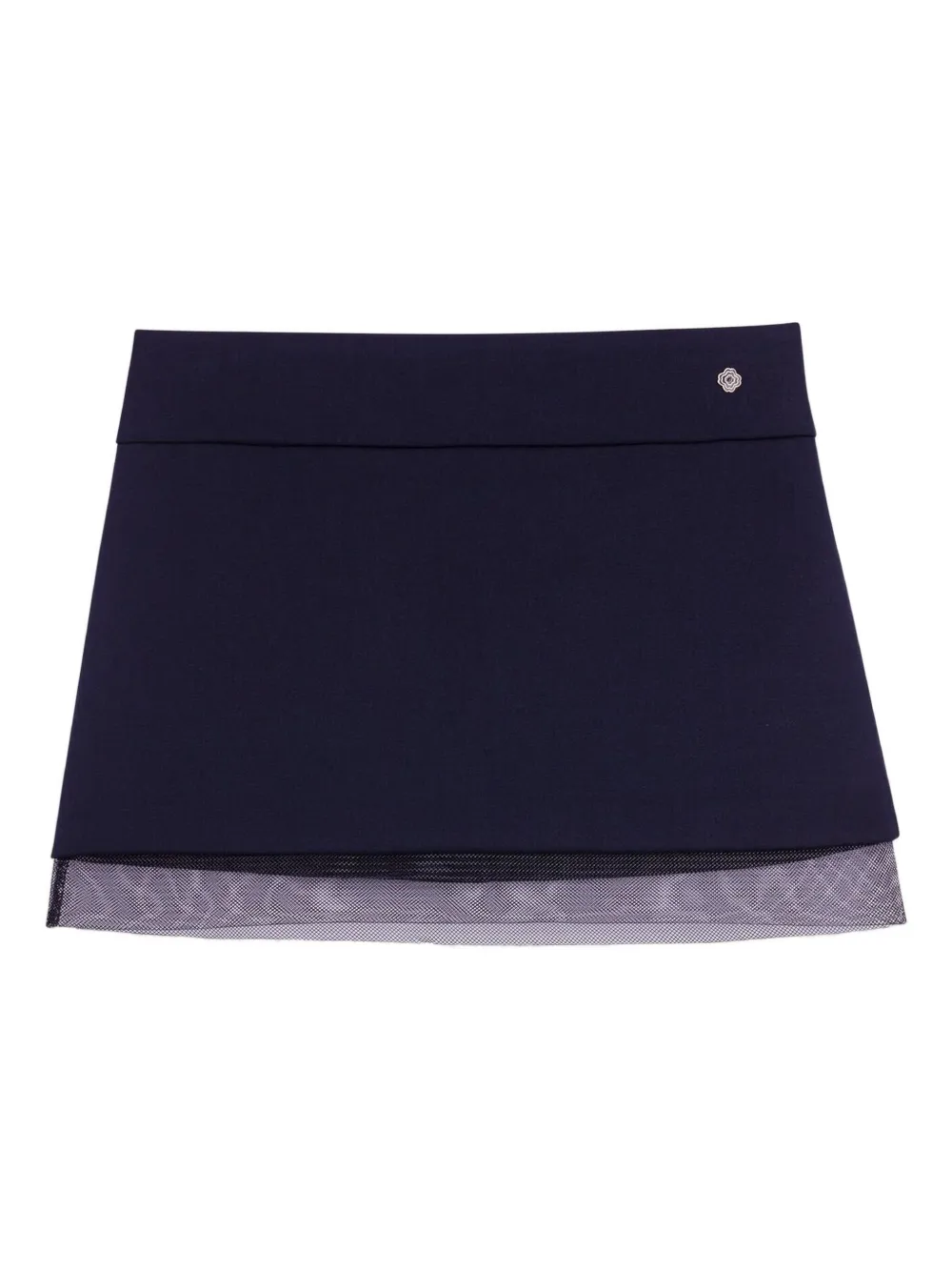 Maje button-detail mini skirt | Blue | Image 1