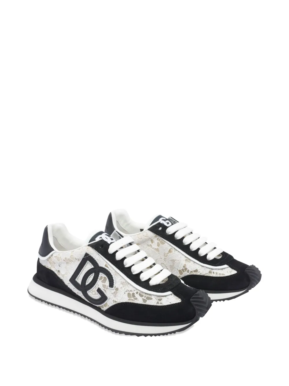 Dolce & Gabbana logo-patch sneakers Black