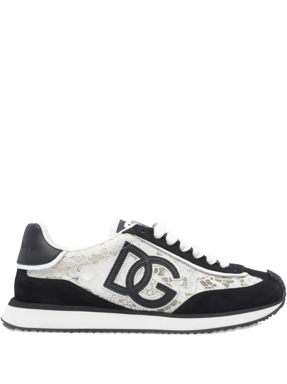 Dolce & Gabbana logo-patch sneakers Black