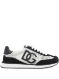 Dolce & Gabbana logo-patch sneakers - Black