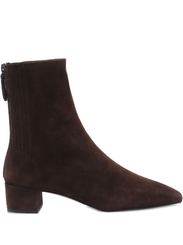 Aquazzura 35mm Saint Honore Boots | Brown | FARFETCH