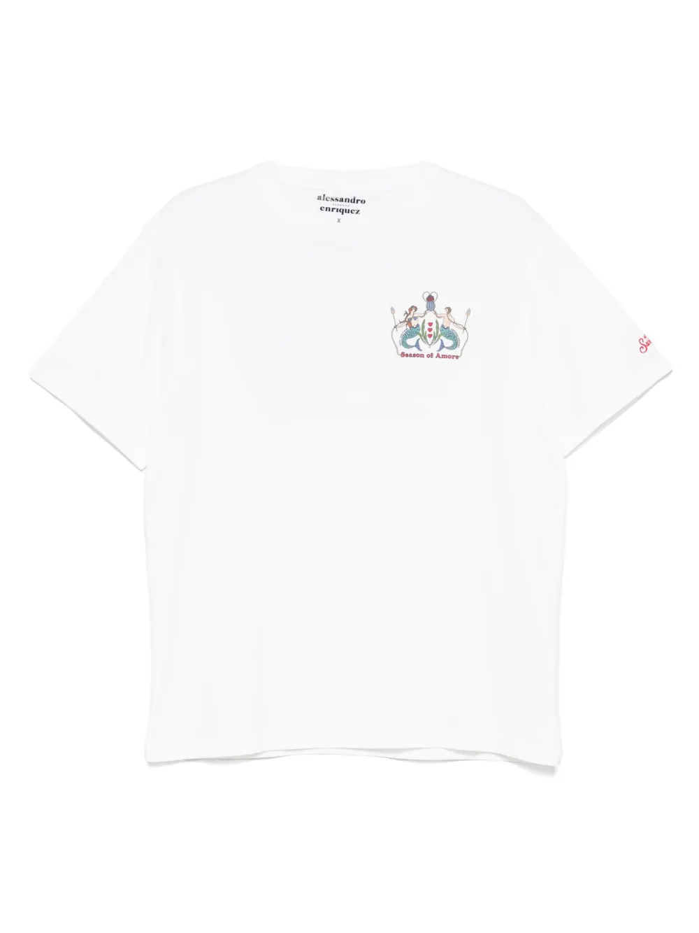 MC2 Saint Barth logo-print T-shirt | White | Image 1