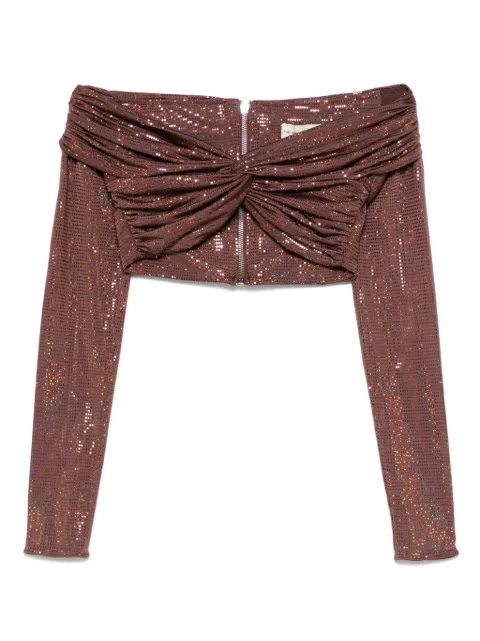 The New Arrivals Ilkyaz Ozel top con detalle retorcido