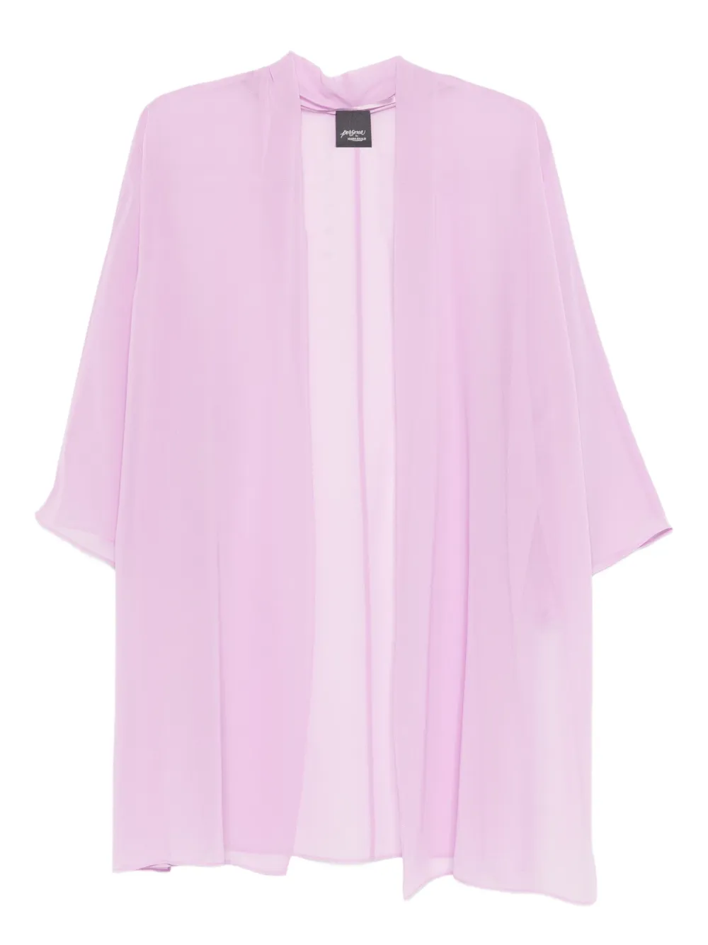 Marina Rinaldi open-front cardigan | Purple | Image 1