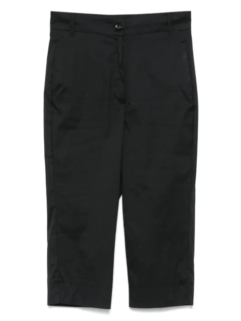 I BLUES cotton cropped trousers