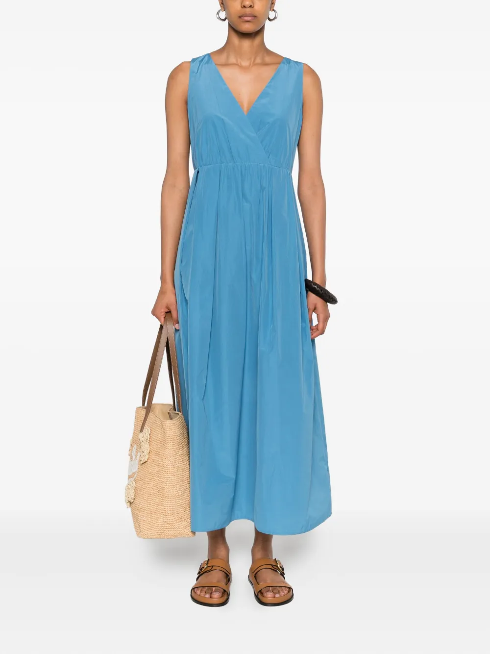 I BLUES V-neck midi dress | Day Dresses | Image 2