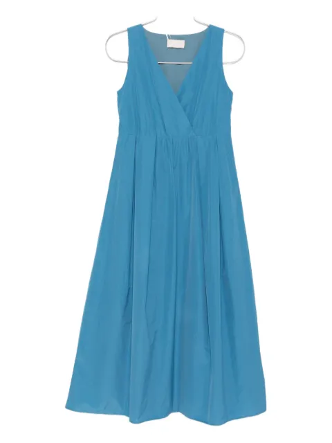 I BLUES V-neck midi dress