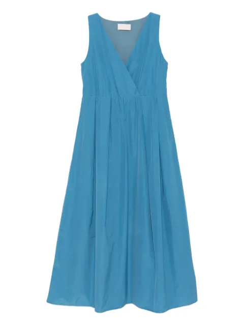I BLUES V-neck midi dress