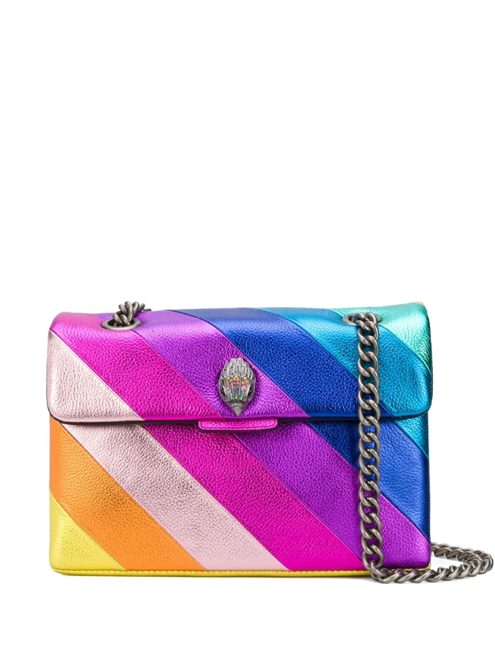 Kurt Geiger London leather crossbody bag - ブルー Kurt Geiger London leather crossbody bag - ブルー