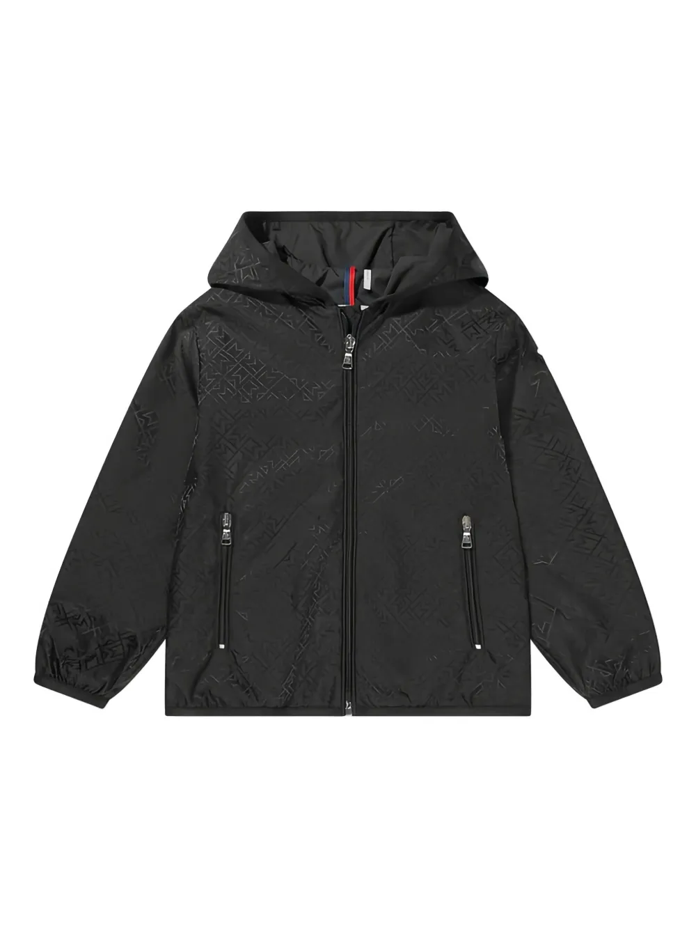 Moncler Enfant logo-print jacket | Black | Image 1