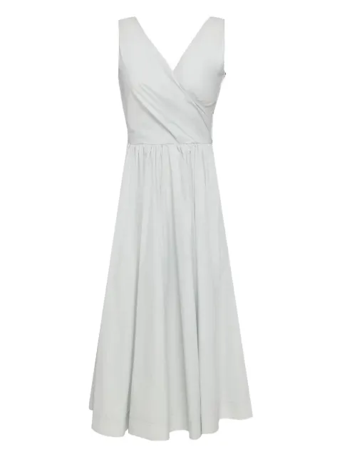 Add cotton midi dress