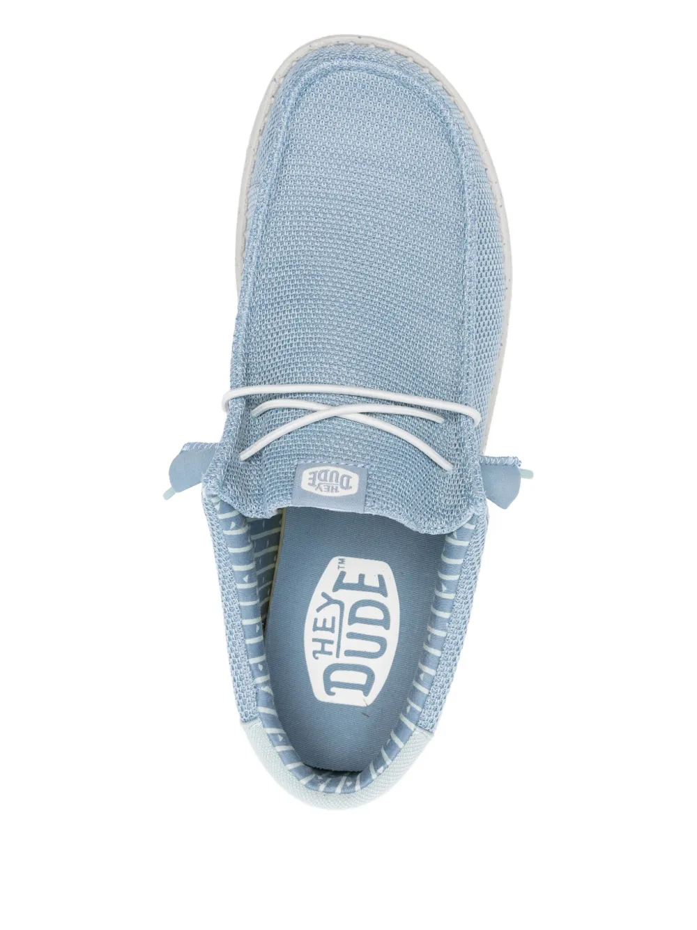 Hey Dude Wally stretch knit slippers Blue
