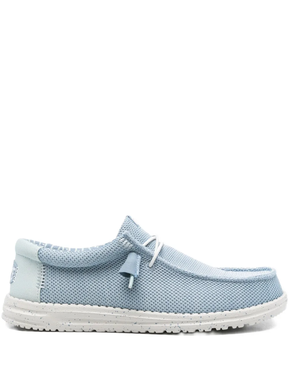Hey Dude Wally stretch knit slippers Blue