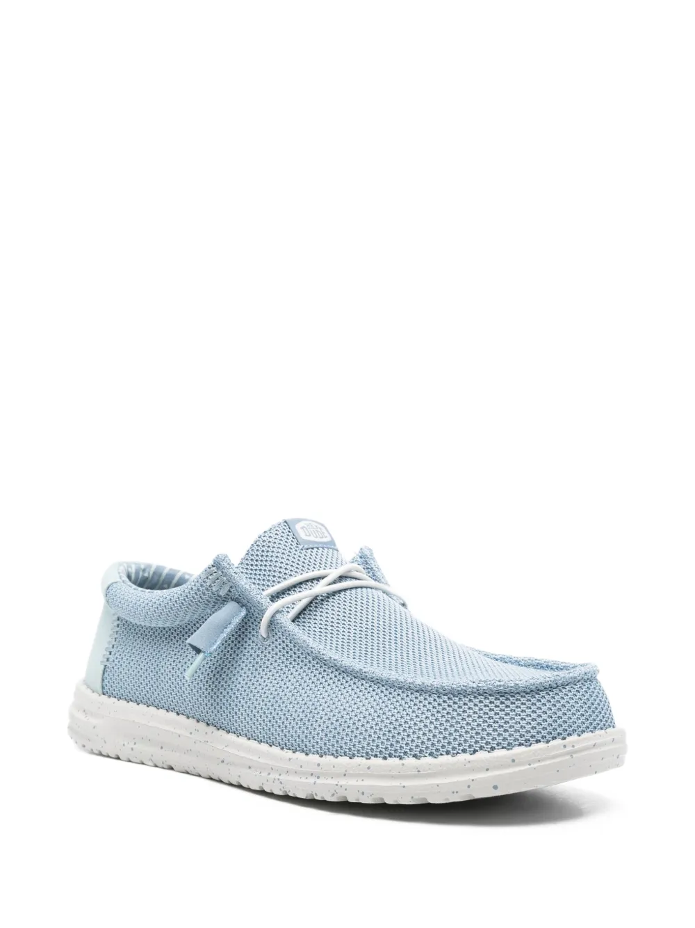 Hey Dude Wally stretch knit slippers Blue