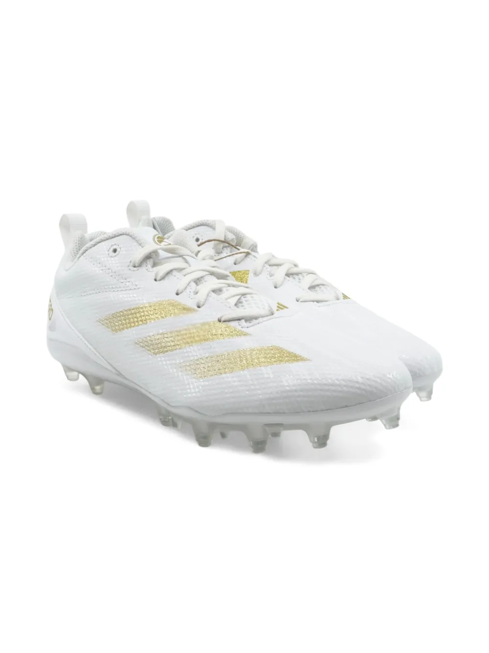 adidas Kids Sneakers Adizero Electric 2 Football Cleats GS "White Gold" - Bianco