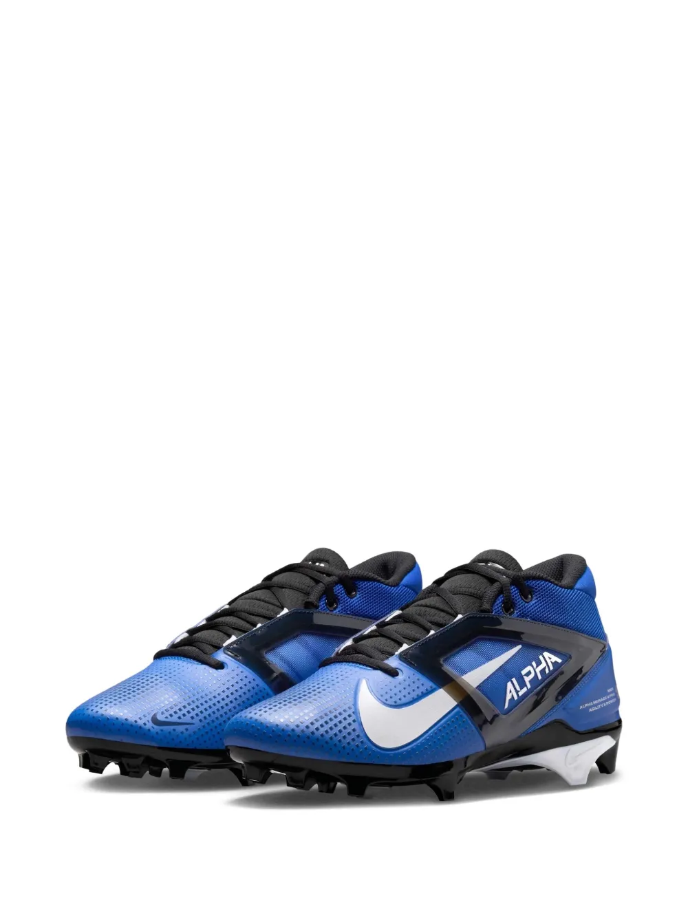 Nike Alpha Menace 4 Pro "hyper Royal White" Sneakers In Blue