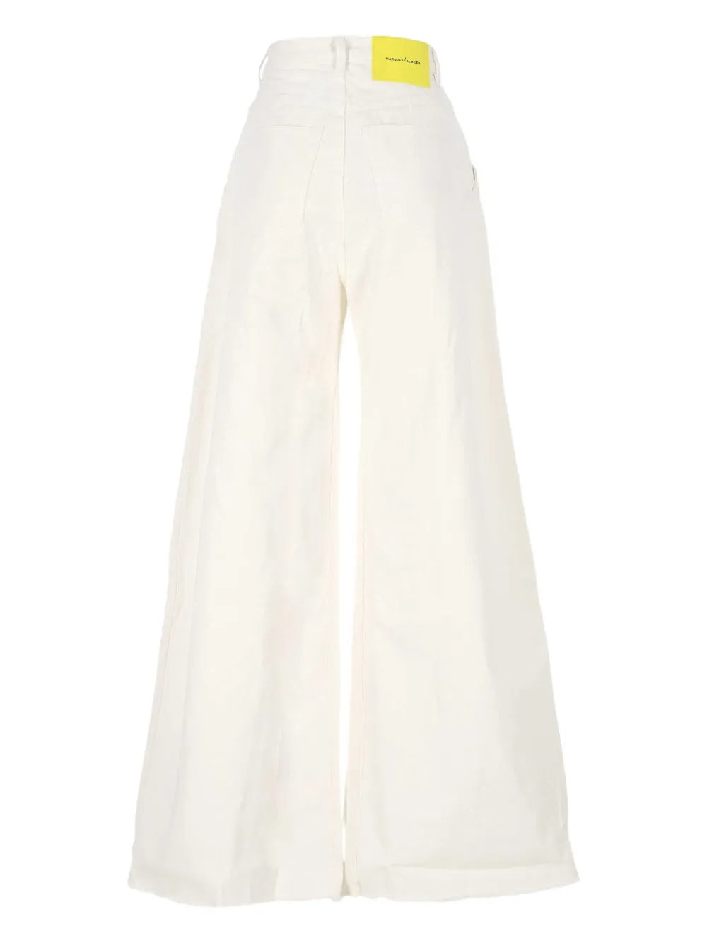 Marques'Almeida cotton trousers - Wit