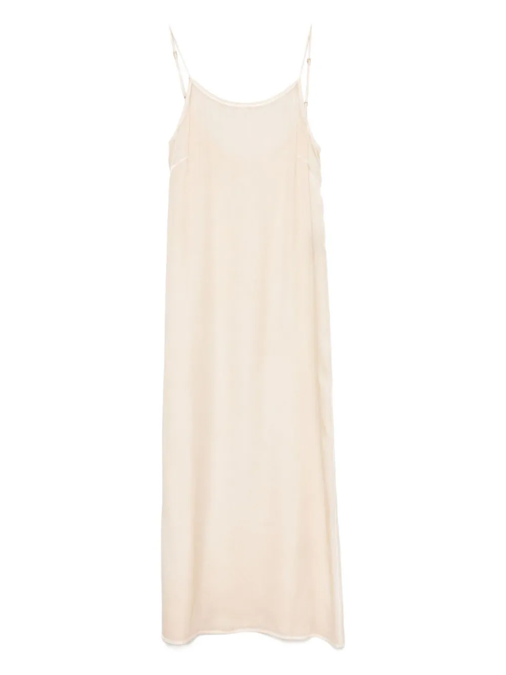 Uma Wang silk midi dress Beige