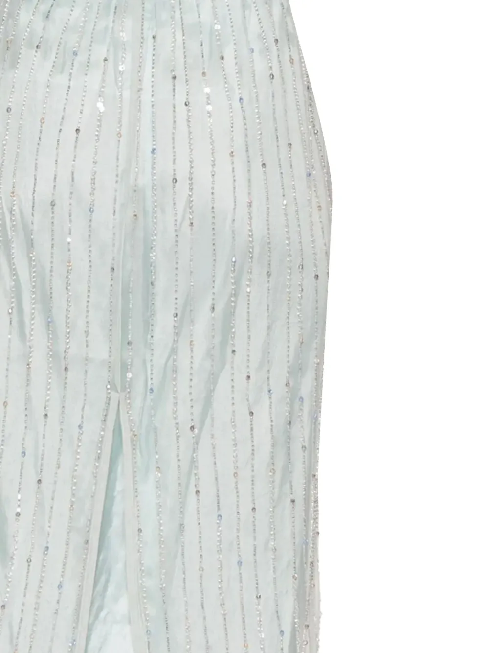 Forte Midi-rok verfraaid met kristallen Blauw