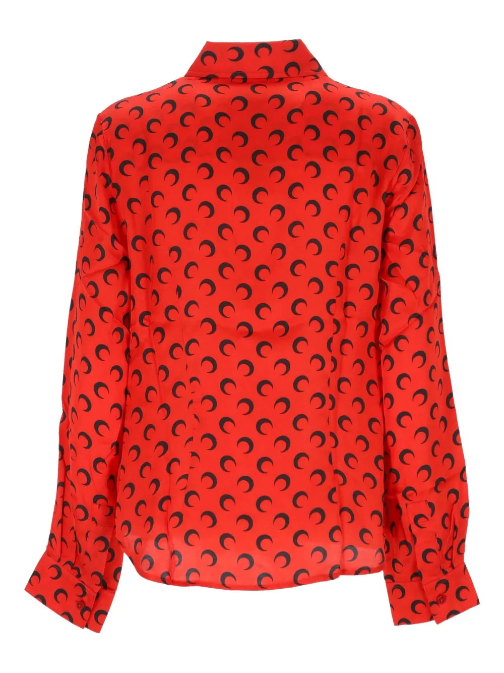 Marine Serre Crescent Moon shirt - Rood