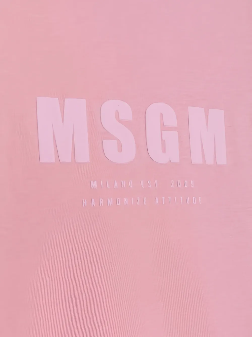 MSGM Kids vestido de algodóntejido de canalé con pliegues en la falda | Vestidos casuales | Image 2