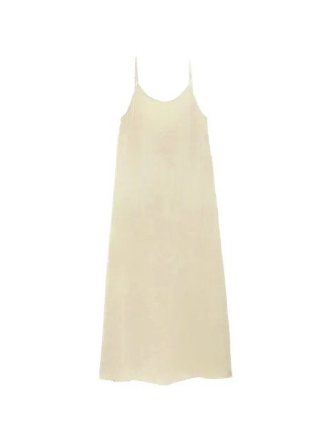 Uma Wang square-stitch spaghetti-strap midi dress
