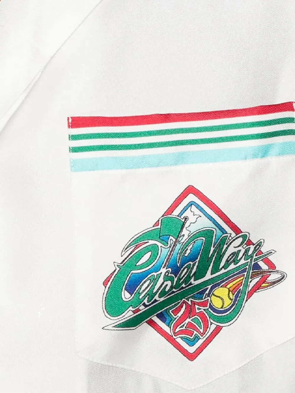 Casablanca Casa Way World Series graphic-print short-sleeve shirt | Tops | Image 3