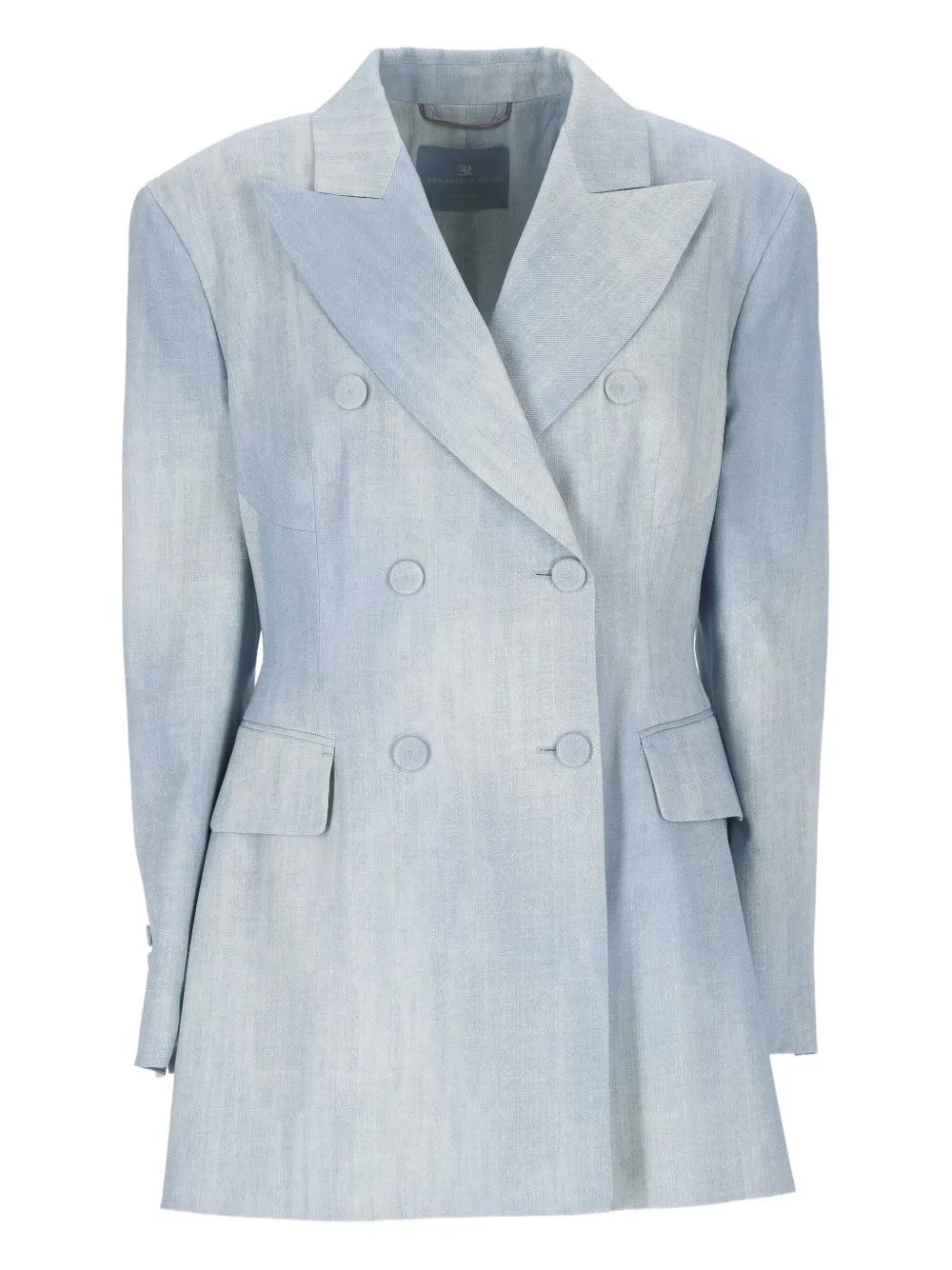 Ermanno Scervino bleached-effect blazer | Blue | Image 1