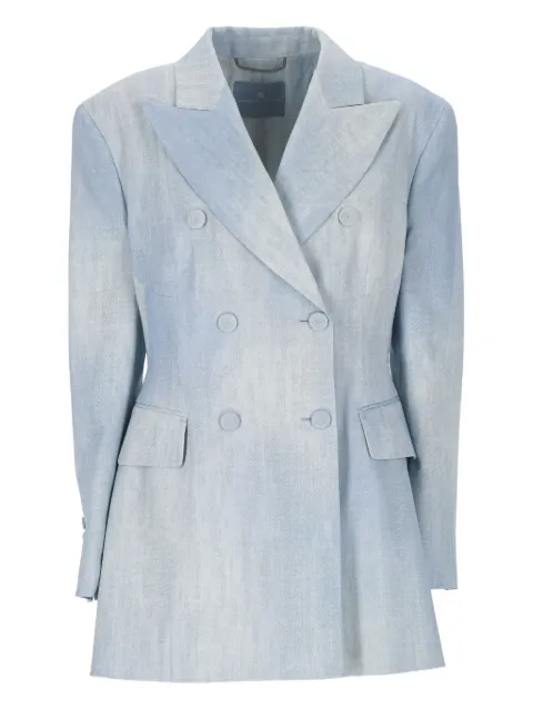 Ermanno Scervino bleached-effect blazer