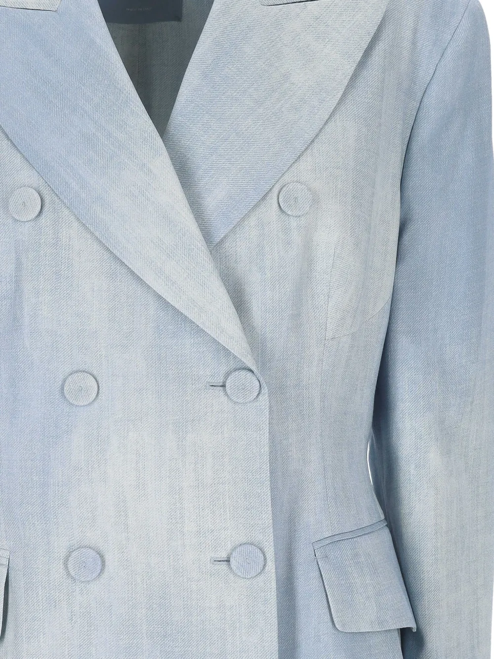 Ermanno Scervino Blazer met gebleekt effect Blauw