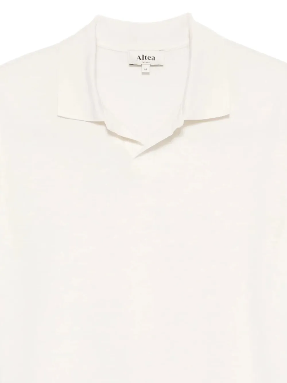 Altea cotton polo shirt - Wit