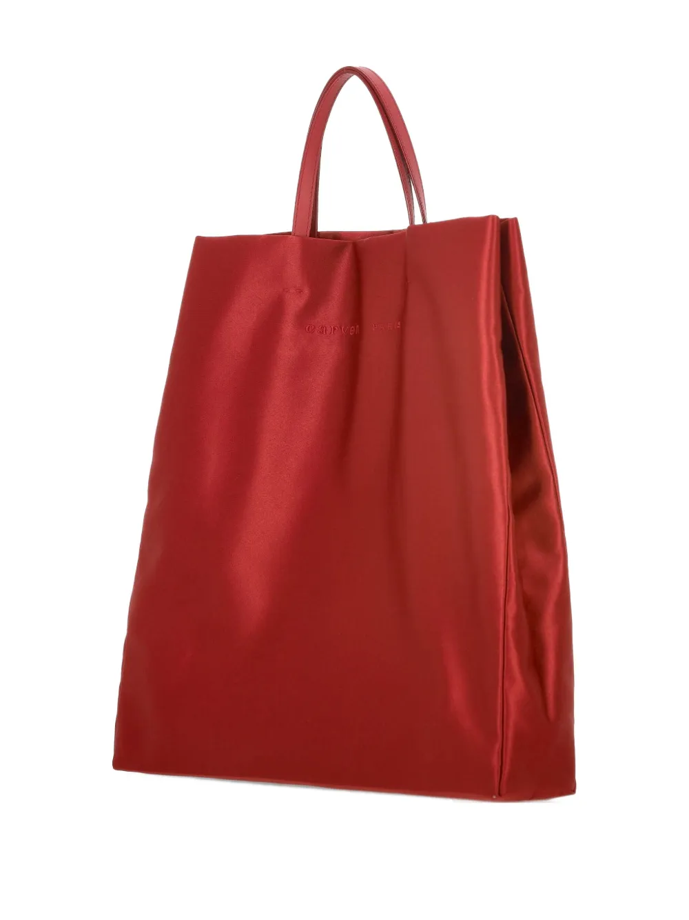 CARVEN LOGO-EMBROIDERED TOTE BAG 