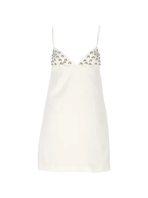 Blumarine vestido corto con apliques