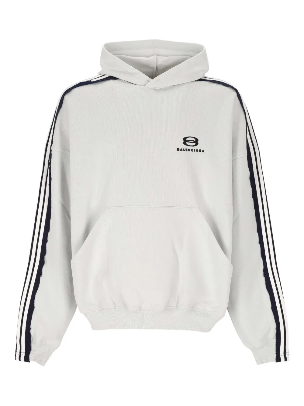 Balenciaga cotton hoodie Wit