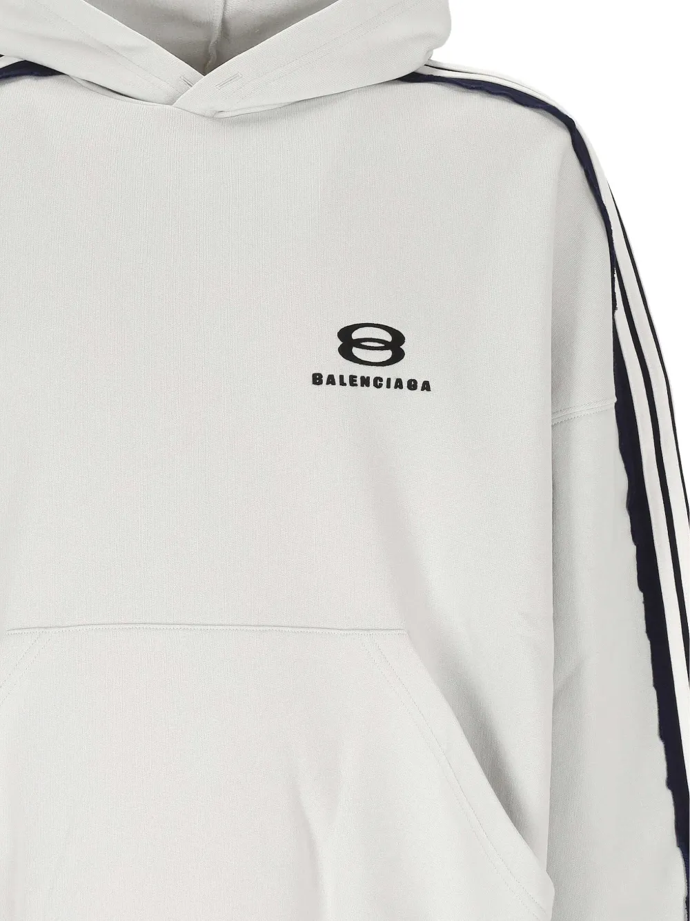 Balenciaga cotton hoodie Wit