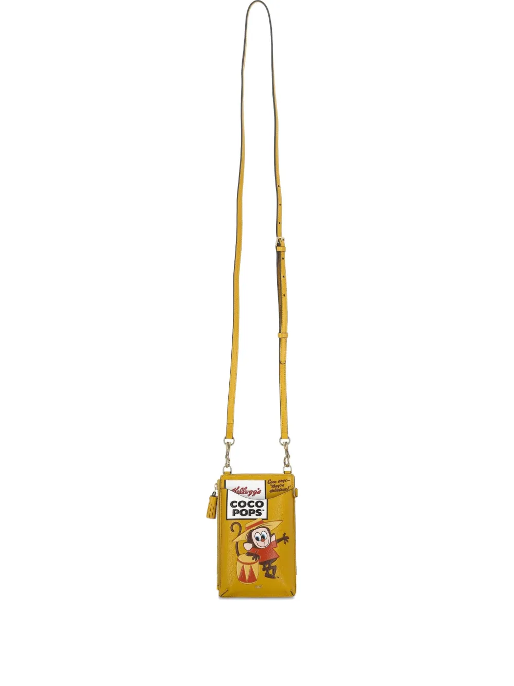 Anya Hindmarch Frosties ショルダーバッグ - イエロー Anya Hindmarch Frosties ショルダーバッグ - イエロー