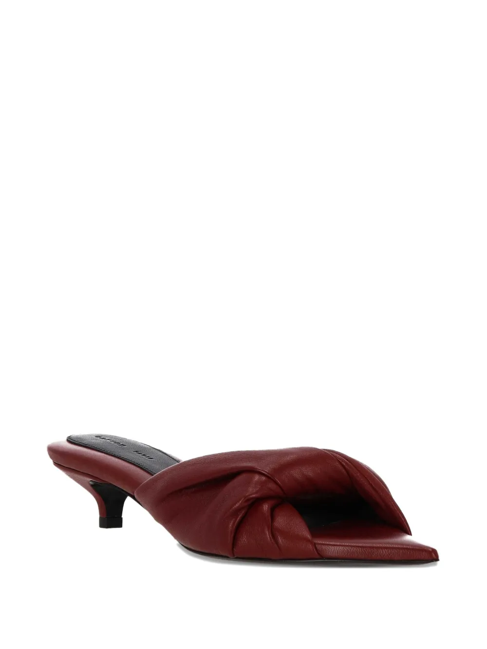 Carven 50 mm Coupole sandalen Rood