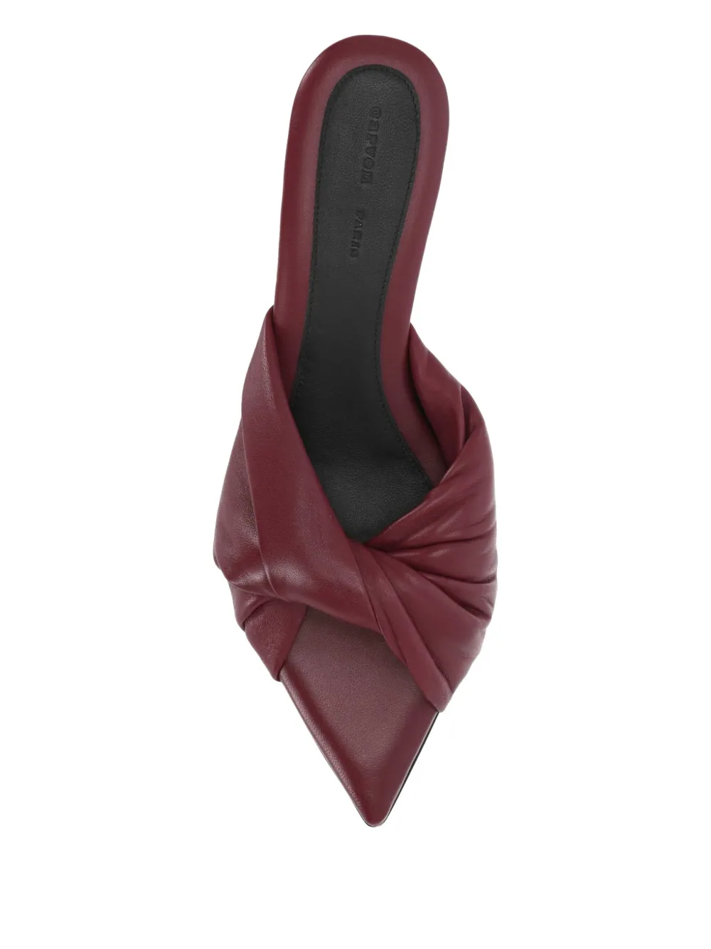 Carven 50 mm Coupole sandalen Rood