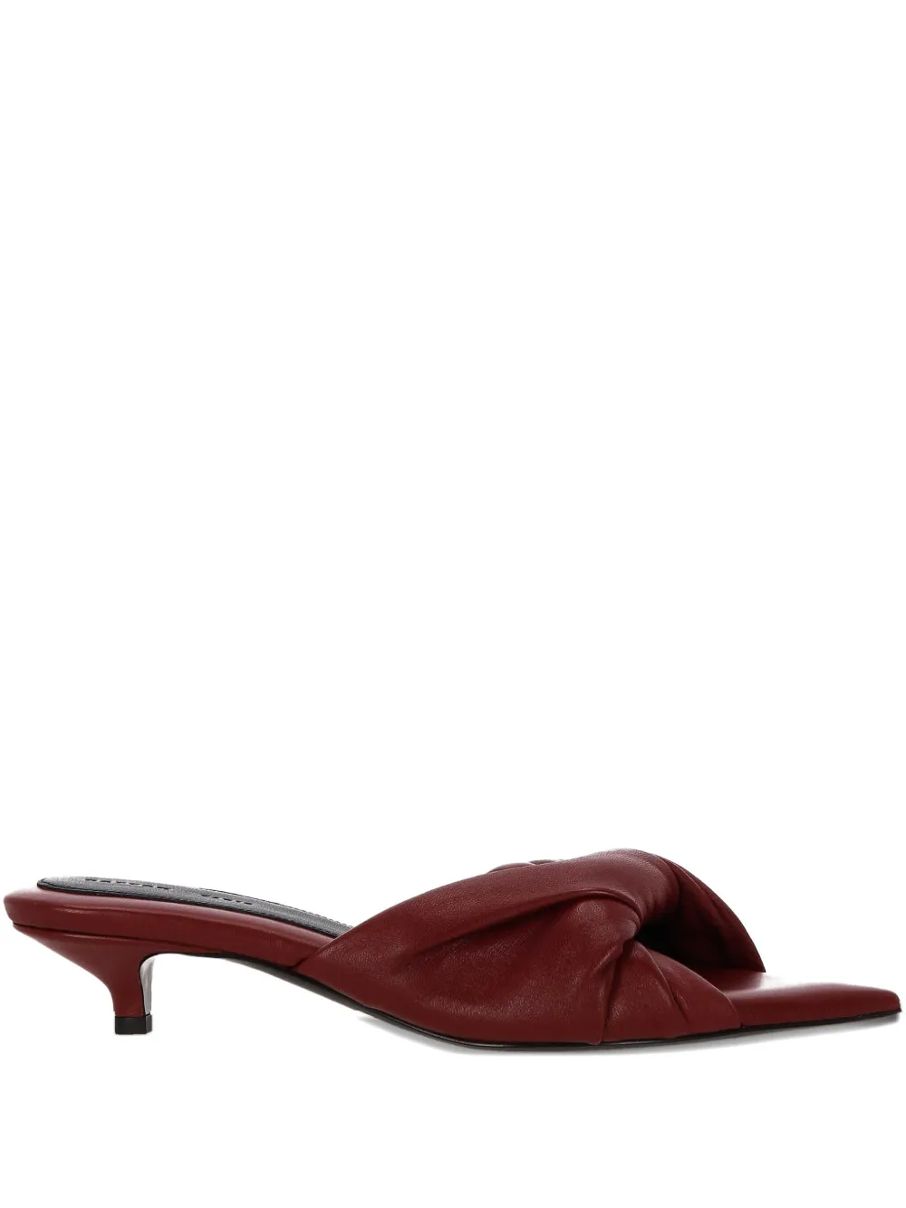 Carven 50 mm Coupole sandalen Rood