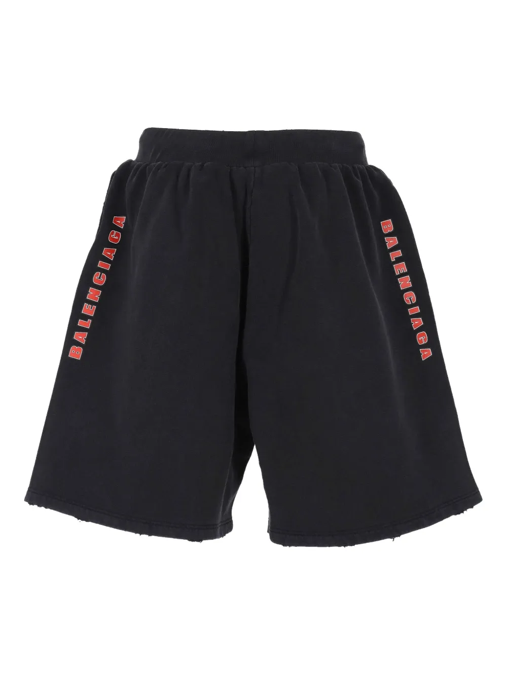 Balenciaga drawstring shorts - Zwart