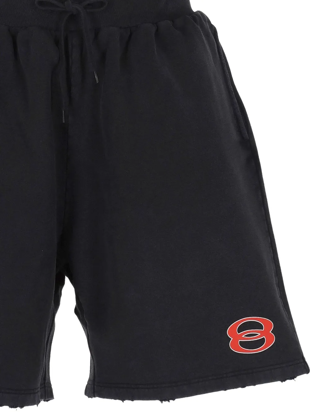 Balenciaga drawstring shorts Zwart