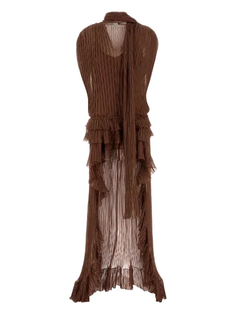 Blumarine silk chiffon dress