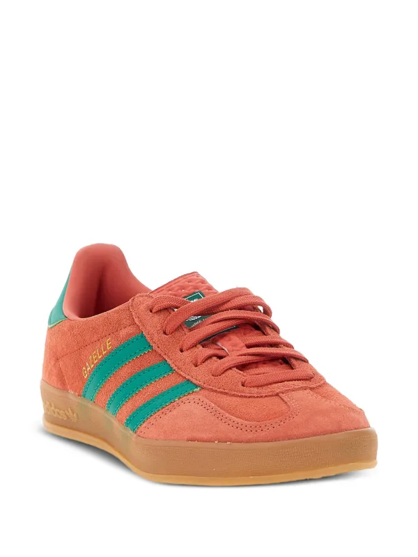 adidas gazelle silver green womens Gazelle Indoor Shoes Wonder Alumina/Lucid Red/Cloud White – Karen Walker